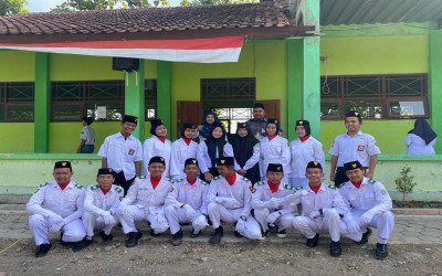 Upacara 17 Agustus 2024 SMK NU 1 Adiwerna (SMK KHOER)